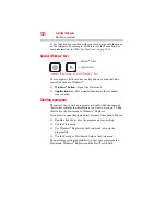 Preview for 98 page of Toshiba A500 ST5605 - Satellite - Core 2 Duo 2.2 GHz User Manual