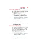 Preview for 99 page of Toshiba A500 ST5605 - Satellite - Core 2 Duo 2.2 GHz User Manual