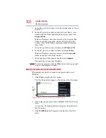 Preview for 100 page of Toshiba A500 ST5605 - Satellite - Core 2 Duo 2.2 GHz User Manual