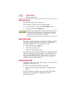 Preview for 110 page of Toshiba A500 ST5605 - Satellite - Core 2 Duo 2.2 GHz User Manual