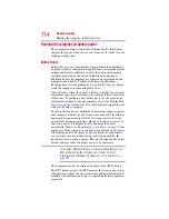 Preview for 114 page of Toshiba A500 ST5605 - Satellite - Core 2 Duo 2.2 GHz User Manual