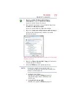 Preview for 77 page of Toshiba A505-SP6986C (Spanish) Manual Del Usuario