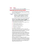 Preview for 148 page of Toshiba A505-SP6986C (Spanish) Manual Del Usuario