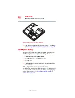 Preview for 62 page of Toshiba A55 S306 - Satellite - Pentium M 1.5 GHz User Manual