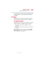 Preview for 147 page of Toshiba A55 S306 - Satellite - Pentium M 1.5 GHz User Manual