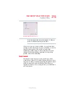 Preview for 215 page of Toshiba A55 S306 - Satellite - Pentium M 1.5 GHz User Manual