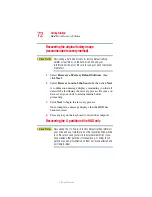 Preview for 72 page of Toshiba A6-EZ6313 User Manual