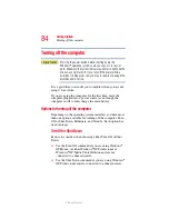 Preview for 84 page of Toshiba A6-EZ6313 User Manual