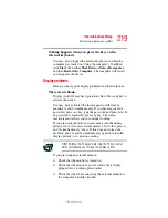 Предварительный просмотр 219 страницы Toshiba A6-EZ6313 User Manual