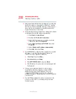 Предварительный просмотр 232 страницы Toshiba A6-EZ6313 User Manual