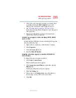 Предварительный просмотр 235 страницы Toshiba A6-EZ6313 User Manual