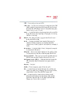 Preview for 287 page of Toshiba A6-EZ6313 User Manual