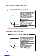 Предварительный просмотр 16 страницы Toshiba A60-S156 User Manual