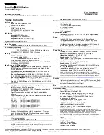 Preview for 1 page of Toshiba A60-S1662 - Satellite - Celeron D 2.53 GHz Specifications