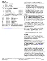 Preview for 2 page of Toshiba A60-S1662 - Satellite - Celeron D 2.53 GHz Specifications