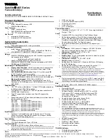 Preview for 1 page of Toshiba A65-S1362 Specifications