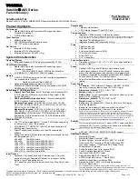 Preview for 1 page of Toshiba A65-S1762 Specifications