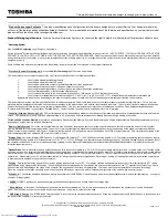 Preview for 3 page of Toshiba A665-S5170 Specifications