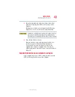 Preview for 43 page of Toshiba A7-ST7711 User Manual