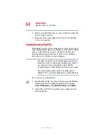 Preview for 64 page of Toshiba A7-ST7711 User Manual