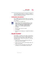 Preview for 75 page of Toshiba A7-ST7711 User Manual