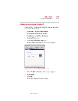 Preview for 77 page of Toshiba A7-ST7711 User Manual