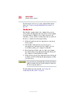 Preview for 86 page of Toshiba A7-ST7711 User Manual