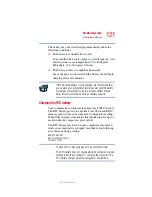 Preview for 121 page of Toshiba A7-ST7711 User Manual