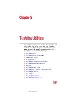 Preview for 161 page of Toshiba A7-ST7711 User Manual