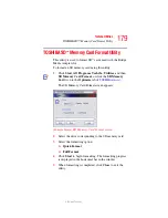 Preview for 179 page of Toshiba A7-ST7711 User Manual