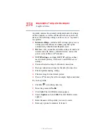 Preview for 274 page of Toshiba A7-ST7711 User Manual