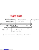 Предварительный просмотр 10 страницы Toshiba A75-S125 Specifications