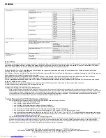 Preview for 4 page of Toshiba A75-S2292 Specifications