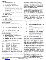 Preview for 2 page of Toshiba A75-S2762 Specifications