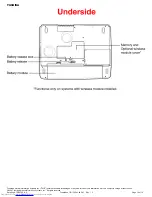 Предварительный просмотр 10 страницы Toshiba A75-S2762 Specifications