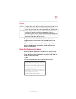 Preview for 11 page of Toshiba A8-EZ8311 User Manual