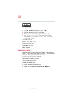 Preview for 22 page of Toshiba A8-EZ8311 User Manual