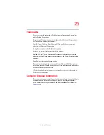 Preview for 25 page of Toshiba A8-EZ8311 User Manual