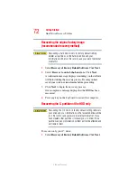 Preview for 72 page of Toshiba A8-EZ8311 User Manual