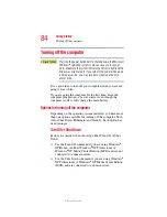 Preview for 84 page of Toshiba A8-EZ8311 User Manual