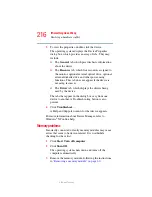 Preview for 216 page of Toshiba A8-EZ8311 User Manual