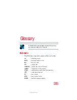 Preview for 285 page of Toshiba A8-EZ8311 User Manual