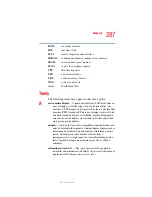 Preview for 287 page of Toshiba A8-EZ8311 User Manual