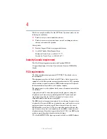 Preview for 4 page of Toshiba A80-S178TD User Manual