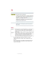 Preview for 12 page of Toshiba A80-S178TD User Manual