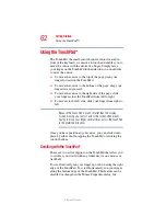 Preview for 62 page of Toshiba A80-S178TD User Manual