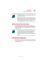 Preview for 67 page of Toshiba A80-S178TD User Manual