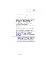 Preview for 75 page of Toshiba A80-S178TD User Manual