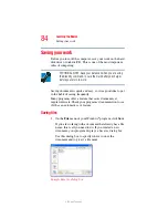 Preview for 84 page of Toshiba A80-S178TD User Manual