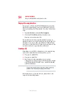 Preview for 94 page of Toshiba A80-S178TD User Manual